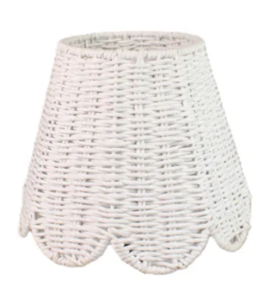 Maison Maison x Flaire Lighting Woven Scallop Shade Cover